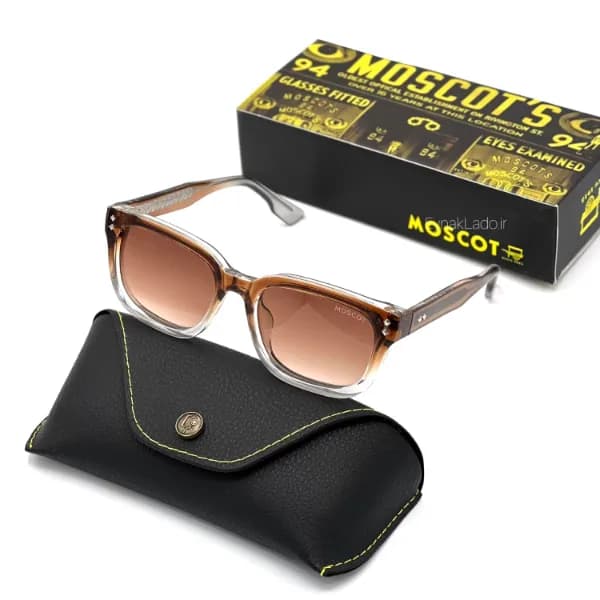 عینک افتابی موسکات Moscot مدل CZM3234فریم مربعی | لنز UV400 | مناسب زنانه و مردانه