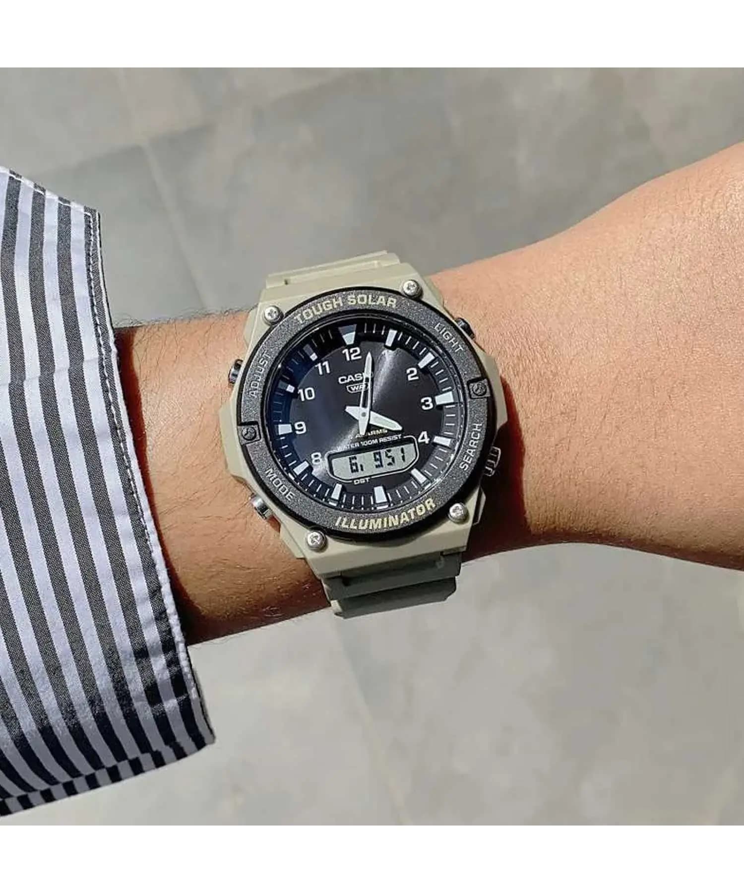 ساعت مچی مردانه کاسیو CASIO AQ-S820W-5AVDF — تصویر ۸