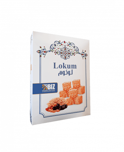 لوکوم مغزدار ۴۸۰ گرمی BIZ