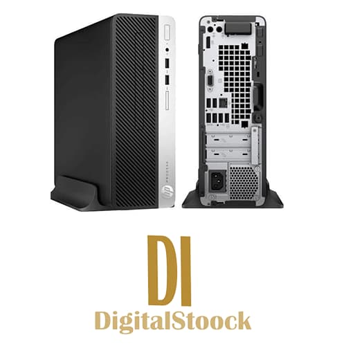 مینی کیس استوک HP ProDesk 400 G4 | Core i5 نسل 7 | RAM 8GB DDR4 | SSD 256GB | بدون DVD — تصویر ۲