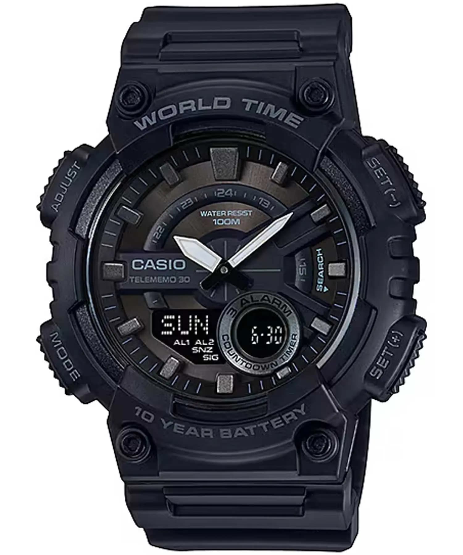 ساعت مچی مردانه کاسیو CASIO AEQ-110W-1BVDF — تصویر ۹
