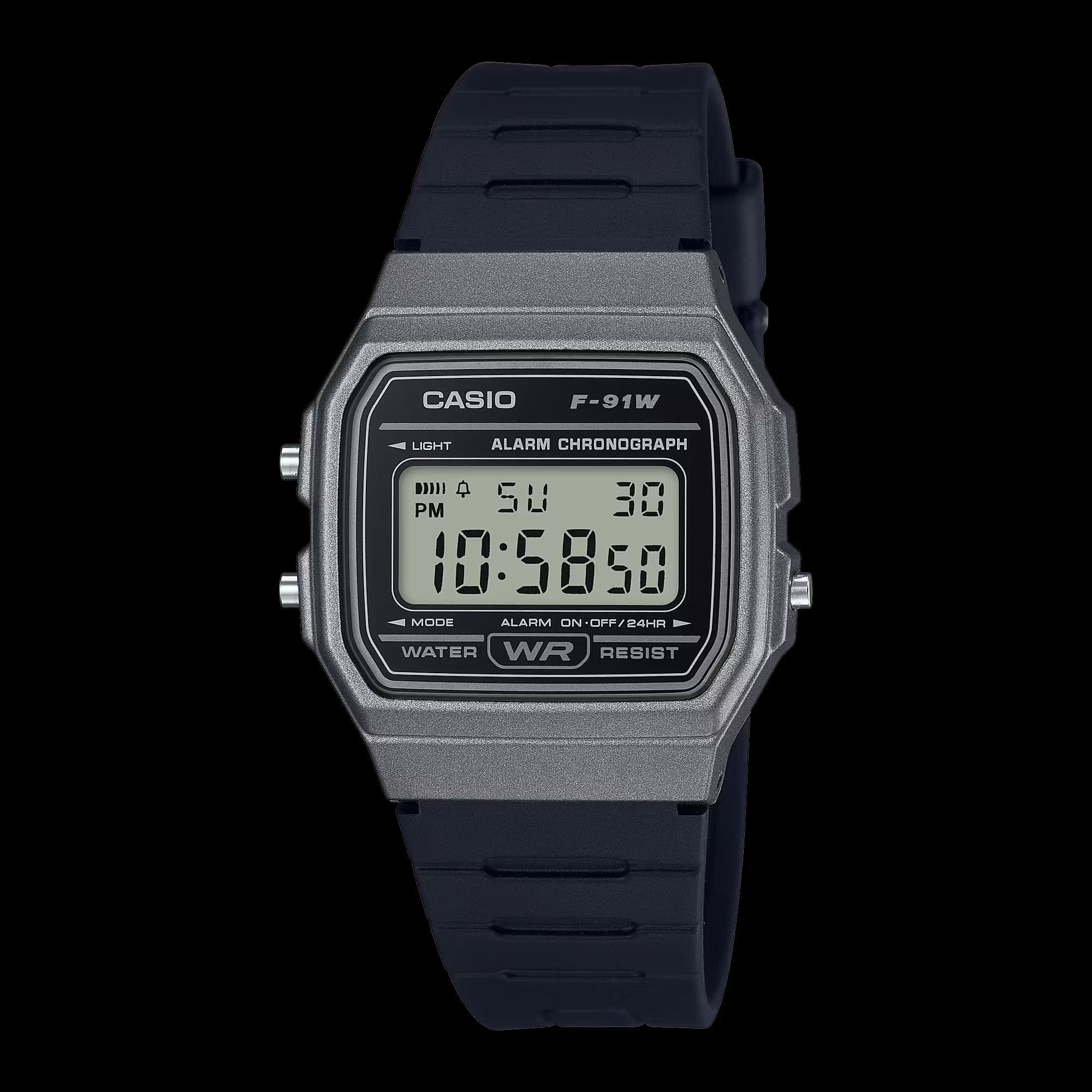 ساعت مچی یونیسکس کاسیو CASIO F-91WM-1BDF