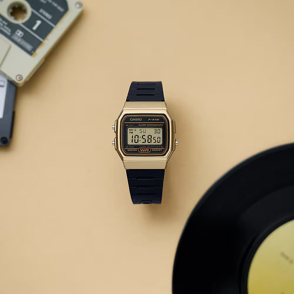 ساعت مچی یونیسکس کاسیو CASIO F-91WM-9ADF — تصویر ۳