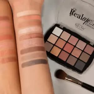 پلت سایه چشم حرفه ای 15 رنگ مدل Realeye