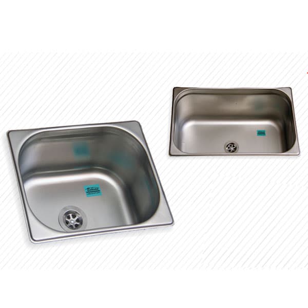 سینک استیل آزمایشگاهی ضد اسید – ابعاد 55*65 — تصویر ۴