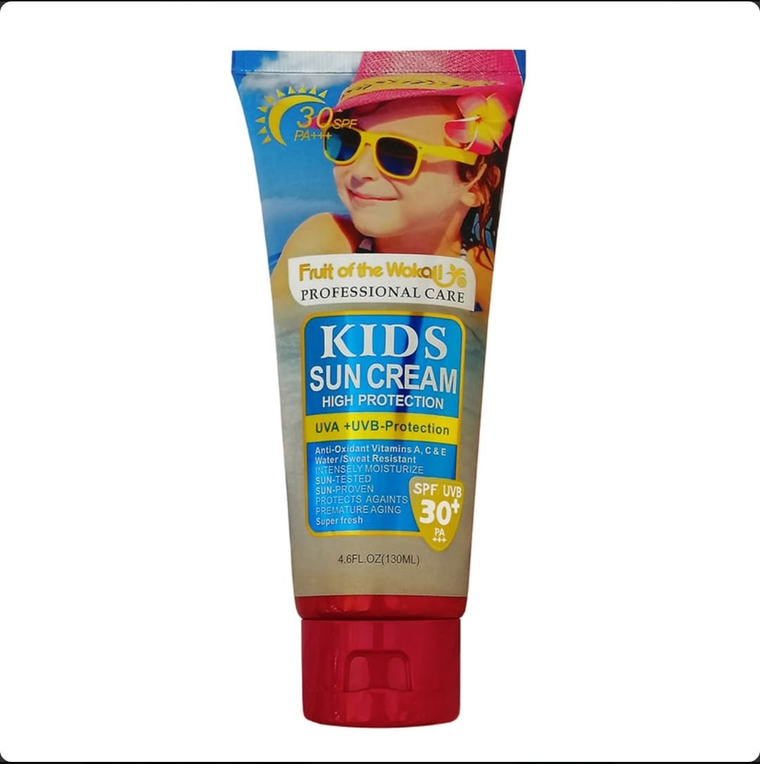 کرم ضدآفتاب کودک مدل Kids حجم 130 میلی لیتر — تصویر ۲