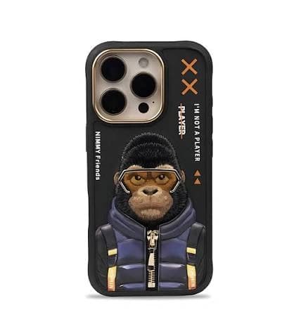 قاب nimmy آیفون 15 پرومکس مدل cool cute gorilla