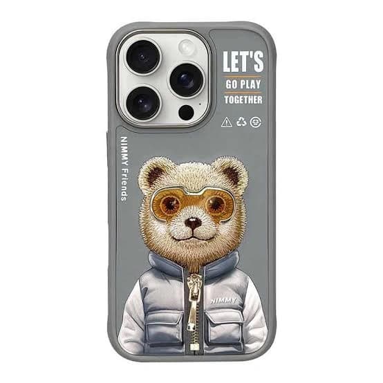 قاب nimmy آیفون 16 پرو مدل bear — تصویر ۲