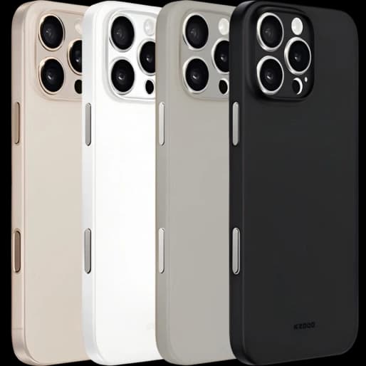 قاب kzdoo آیفون 16 پرومکس مدل air skin — تصویر ۲
