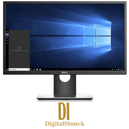 Dell P2417H Monitor | 24″ IPS | Full HD | HDMI | DisplayPort | مانیتور استوک اداری و طراحی