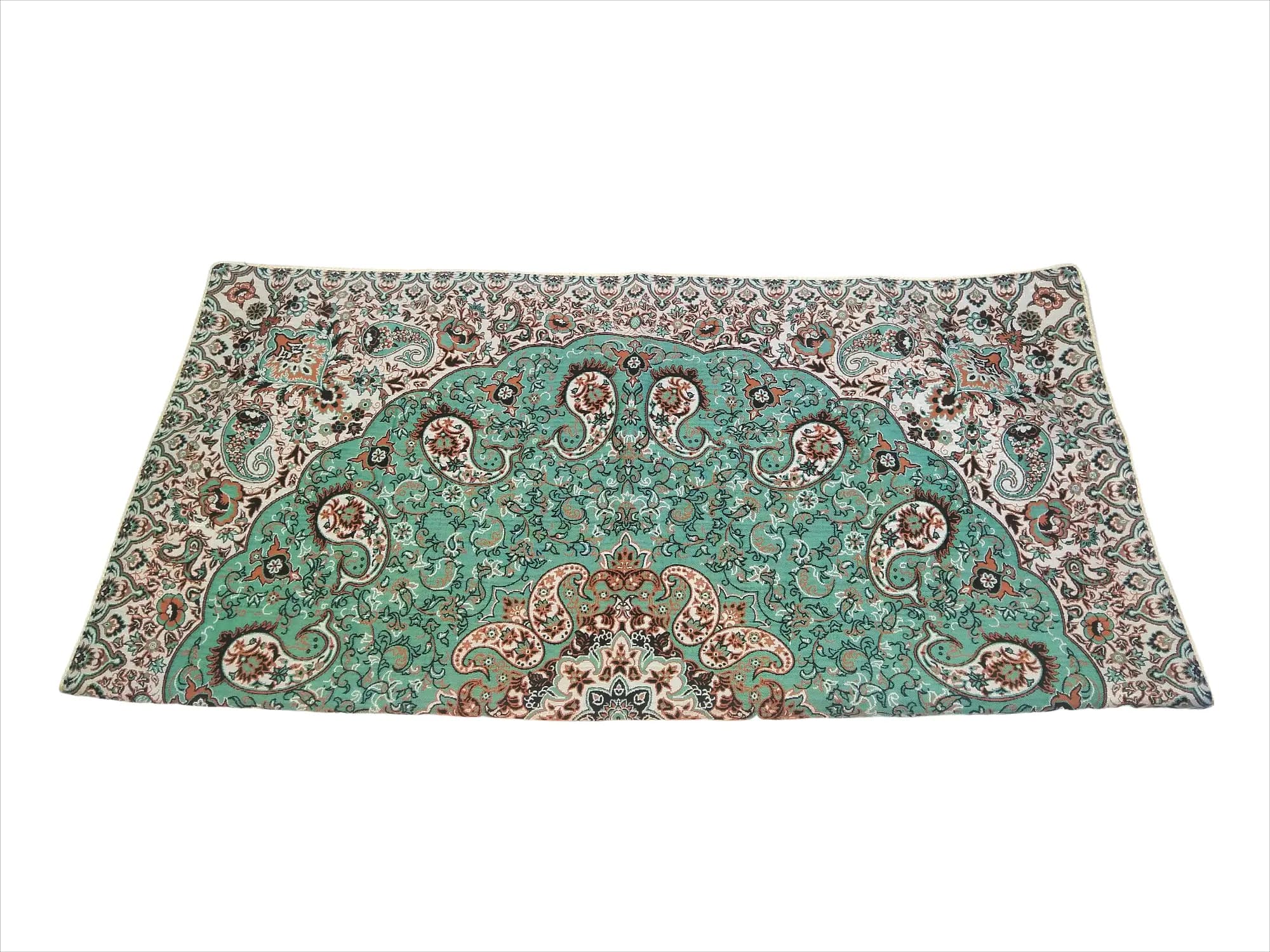رومیزی ترمه طرح ابریشم در تنوع رنگی مختلف (1 در 1 متر)