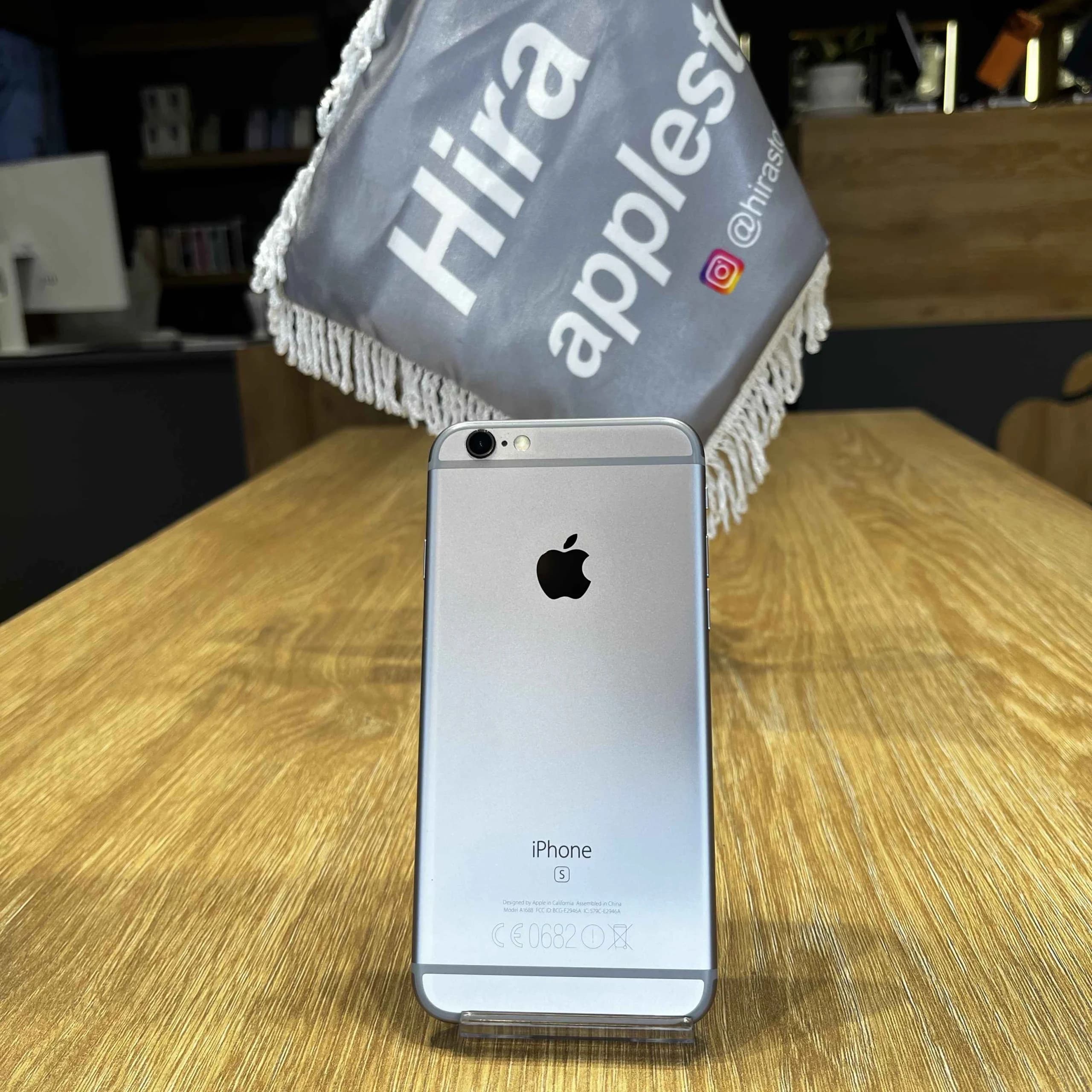 گوشی موبایل اپل IPhone 6s ظرفیت 16GB پارت نامبر GH/A رنگ خاکستری باتری 100% – کارکرده رجیستر شده — تصویر ۳