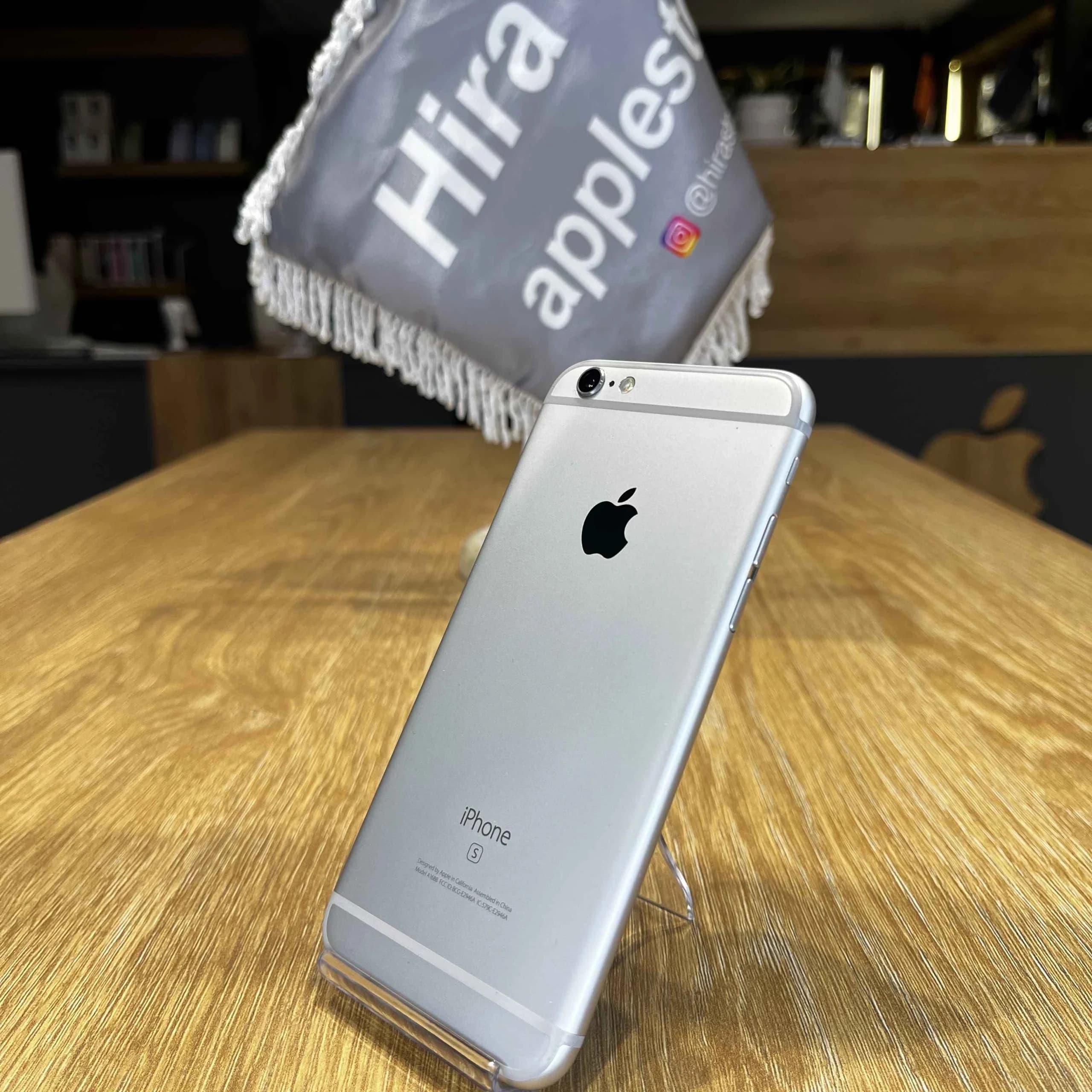 گوشی موبایل اپل IPhone 6s ظرفیت 64GB پارت نامبر LL/A رنگ سفید باتری 100% – کارکرده رجیستر شده