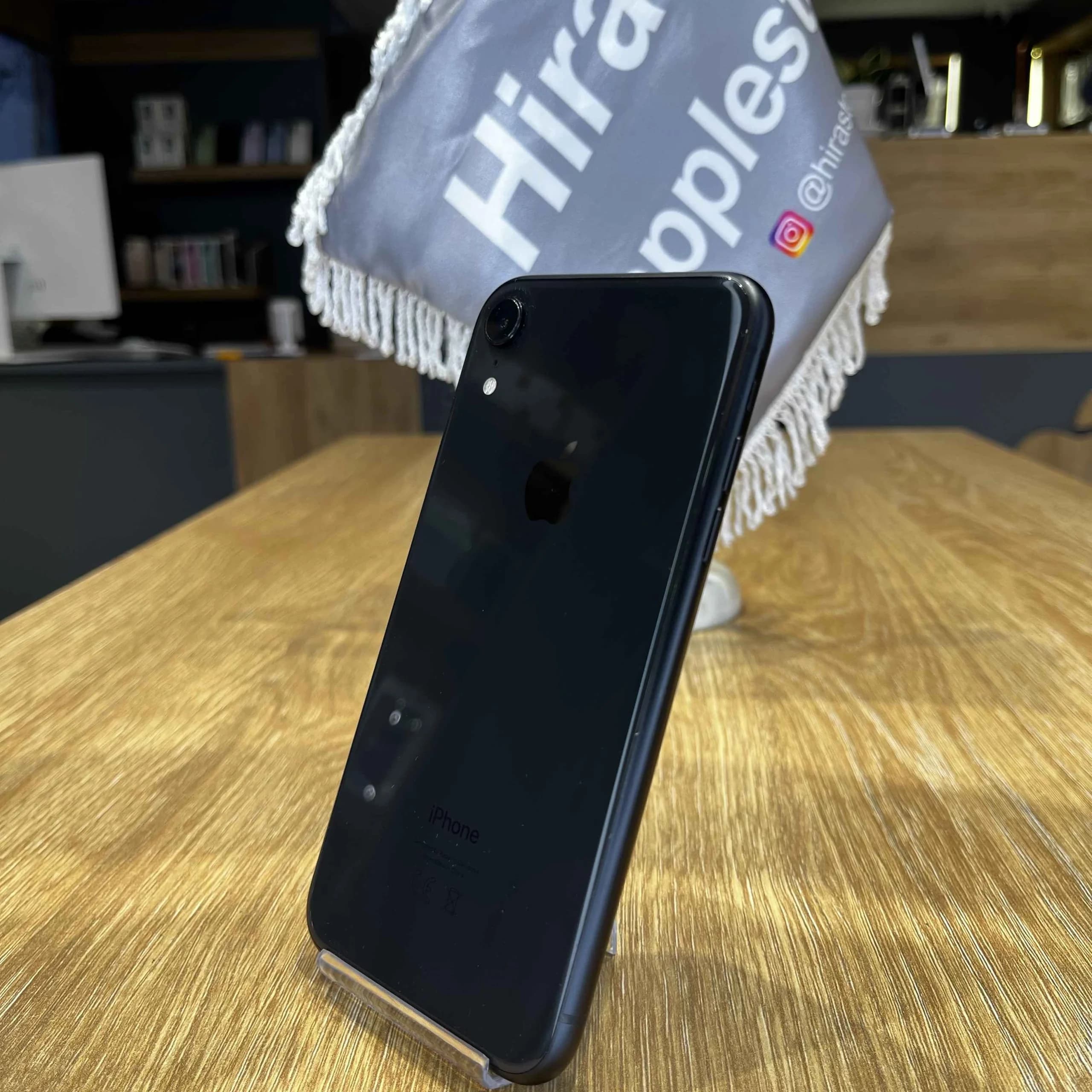 گوشی موبایل اپل IPhone XR ظرفیت 128GB پارت نامبر ZD/A رنگ مشکی باتری 100% – کارکرده رجیستر شده