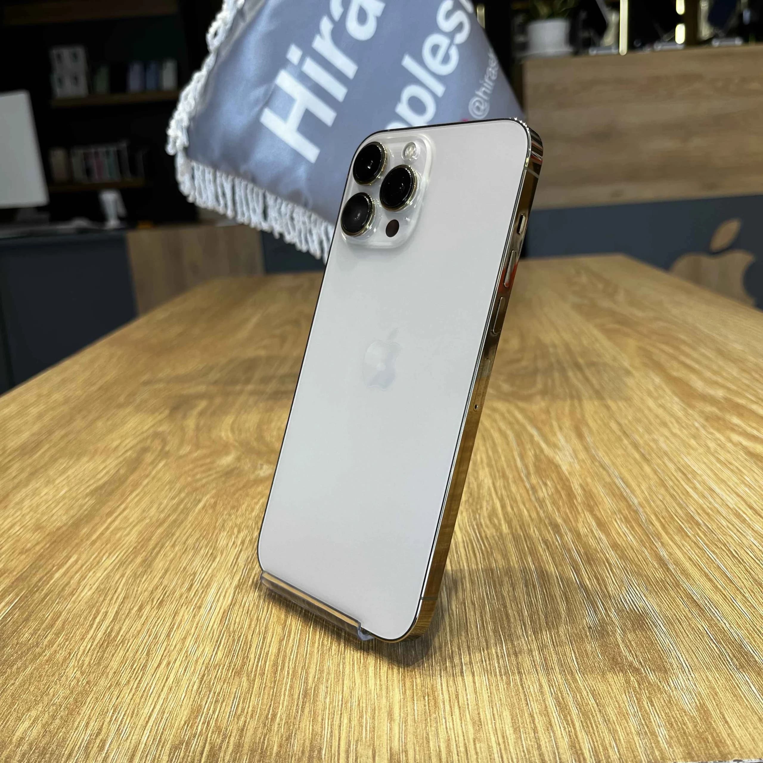 گوشی موبایل اپل IPhone 13 promax ظرفیت 256GB پارت نامبر ZA/A رنگ طلایی باتری 80% – کارکرده رجیستر شده