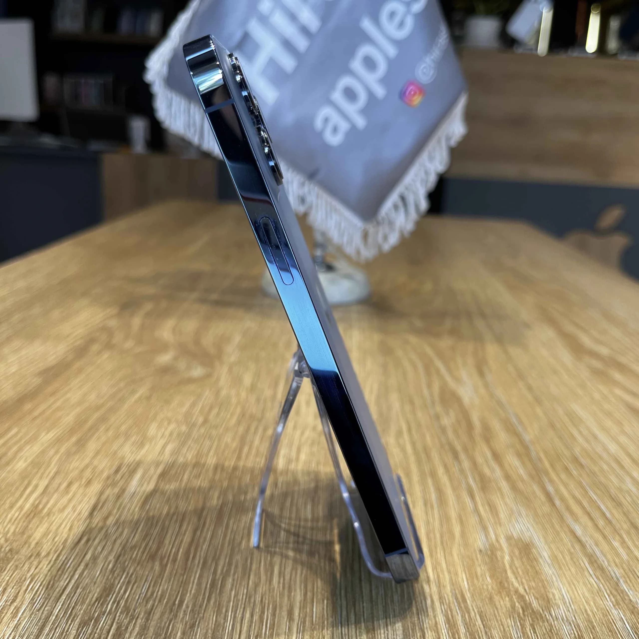 گوشی موبایل اپل IPhone 13 promax ظرفیت 256GB پارت نامبر ZA/A رنگ آبی باتری 78% – کارکرده رجیستر شده — تصویر ۵