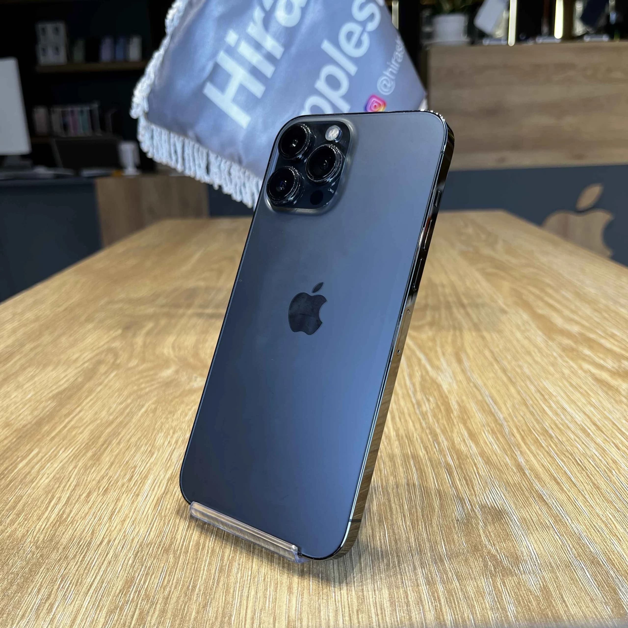 گوشی موبایل اپل IPhone 13 promax ظرفیت 256GB پارت نامبر LL/A رنگ مشکی باتری 78% – کارکرده رجیستر شده