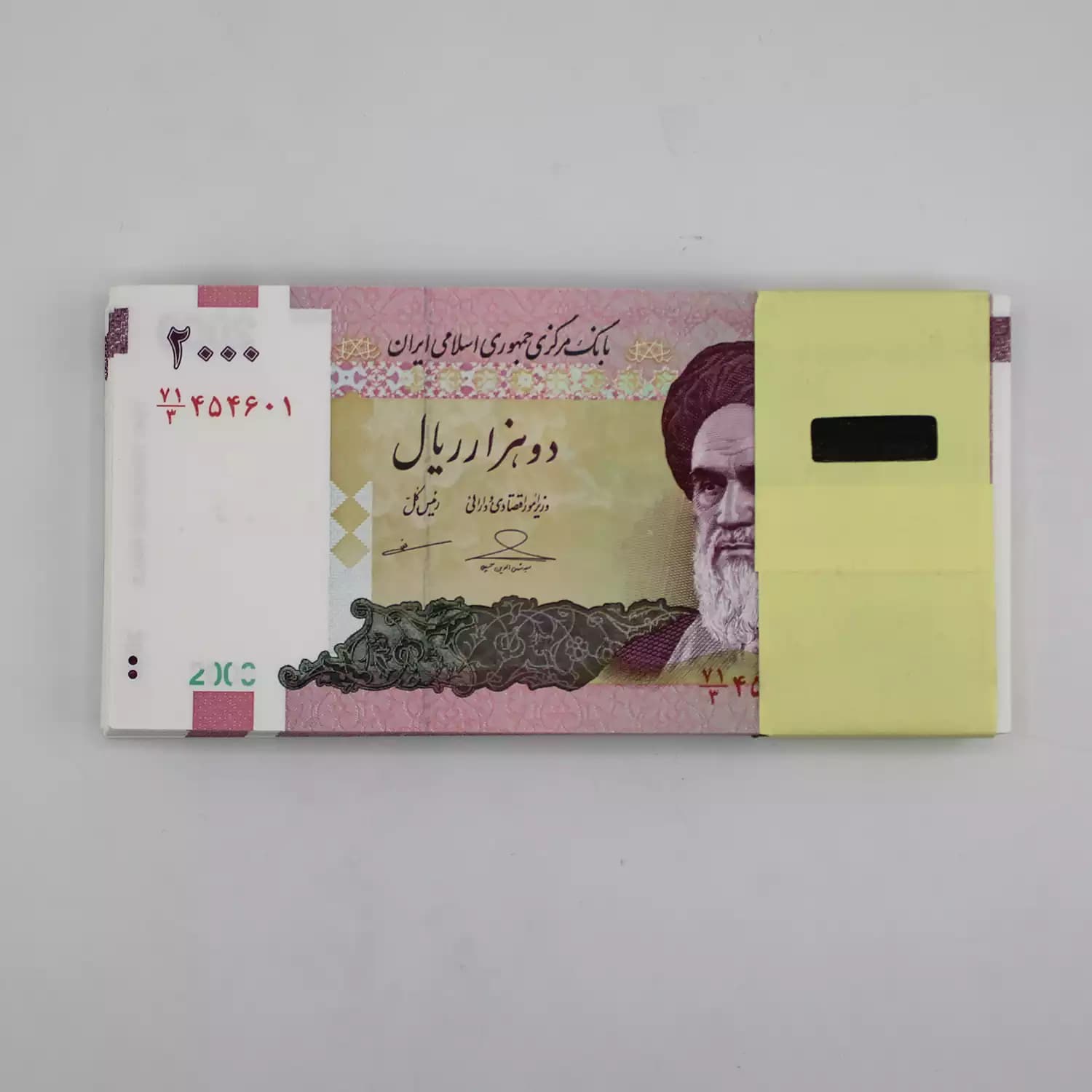 بسته اسکناس 200 تومانی جمهوری اسلامی حسینی مظاهری – 71/454601