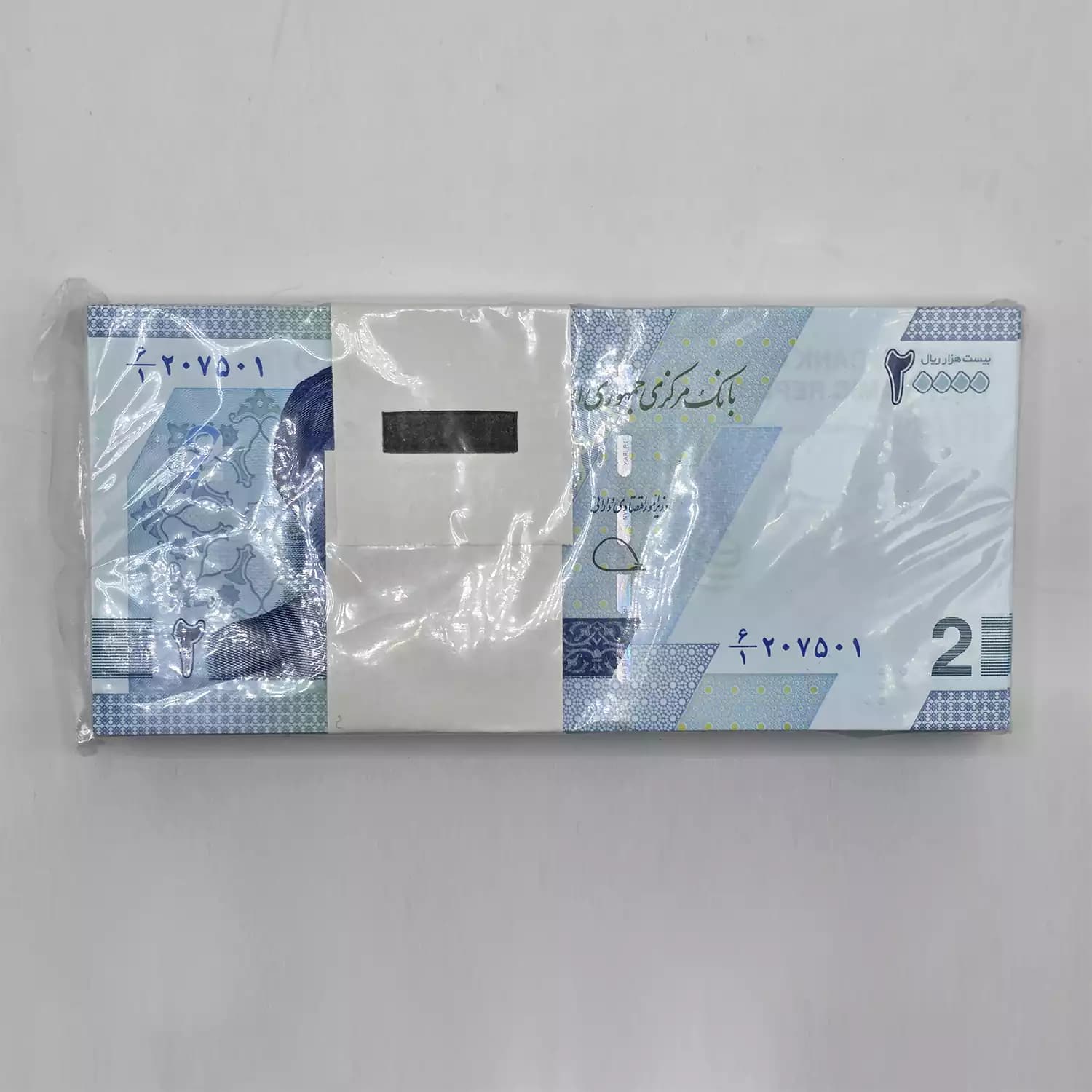 اسکناس بسته 2000 تومانی جدید دژپسند جمهوری – کسر 6/1 – سوپر بانکی – 6/207501