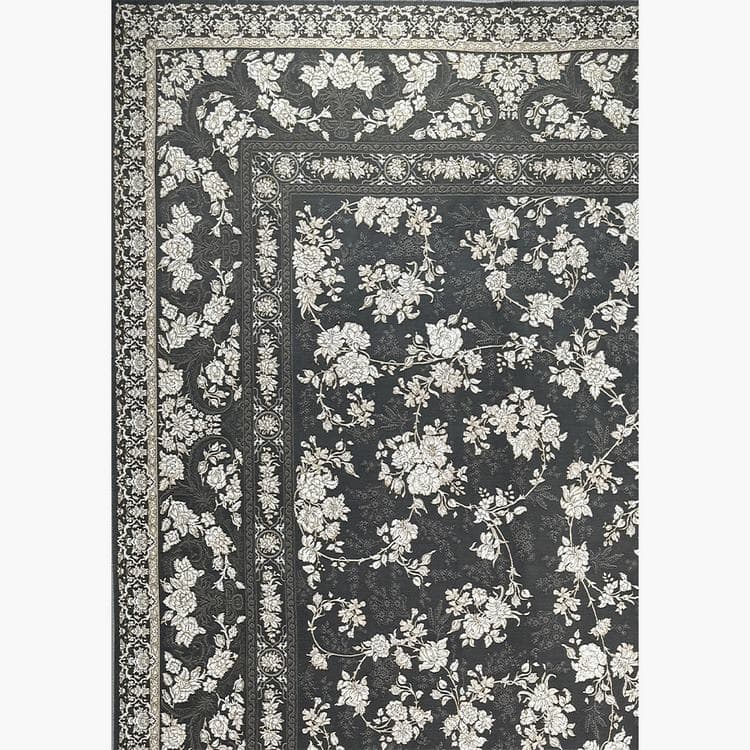 طرح مهسا 1200 شانه فرش دودی افشان طلاکوب — تصویر ۲