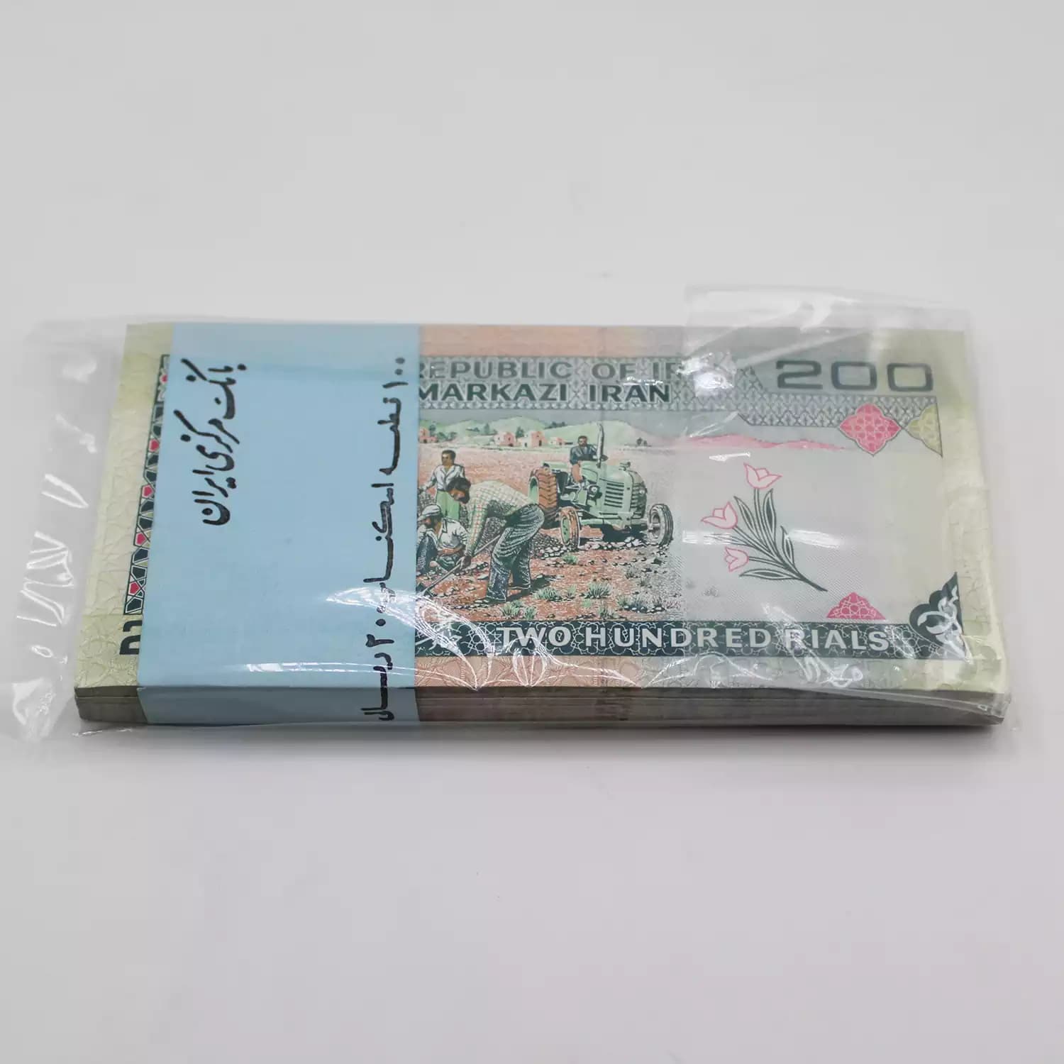 بسته اسکناس 20 تومانی جهاد نمازی نوربخش – شماره دوقلو – 12/542501 — تصویر ۲