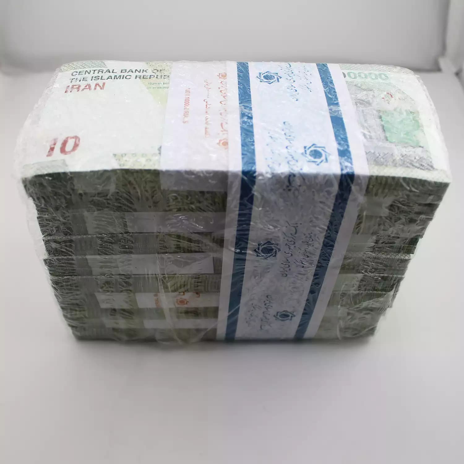 باکس اسکناس 10000 تومانی جمهوری – نیمه رند 2 با شماره های خاص – 922001 — تصویر ۳