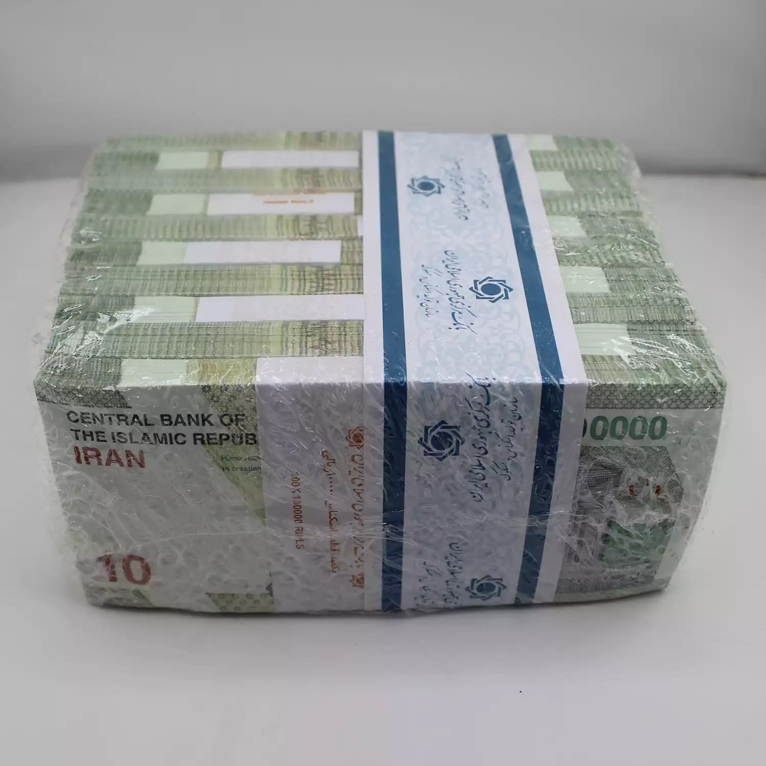 باکس اسکناس 10000 تومانی جمهوری – نیمه رند 2 با شماره های خاص – 922001 — تصویر ۴