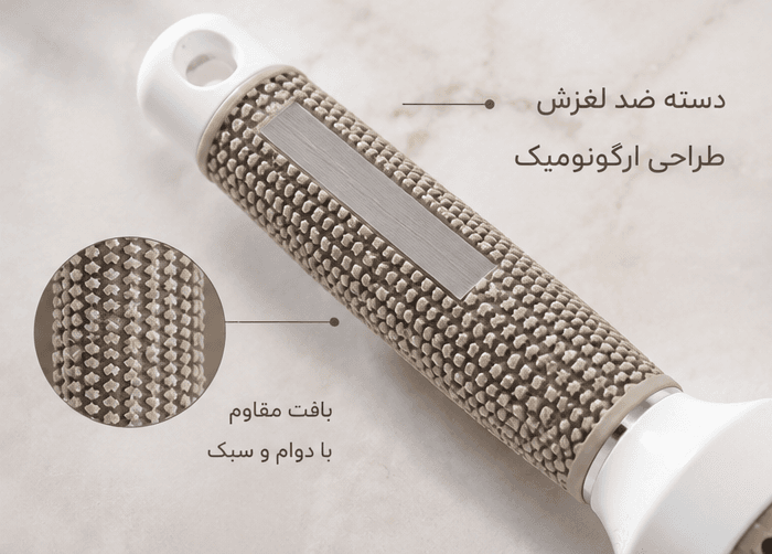 برس پیچ سرامیکی ضد حرارت سایز 45/35 میلی متر — تصویر ۳