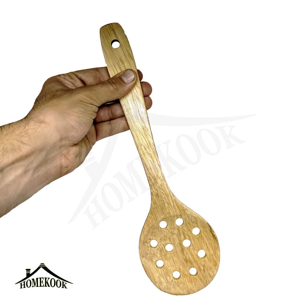 کفگیر چوبی سوراخ دار — تصویر ۷