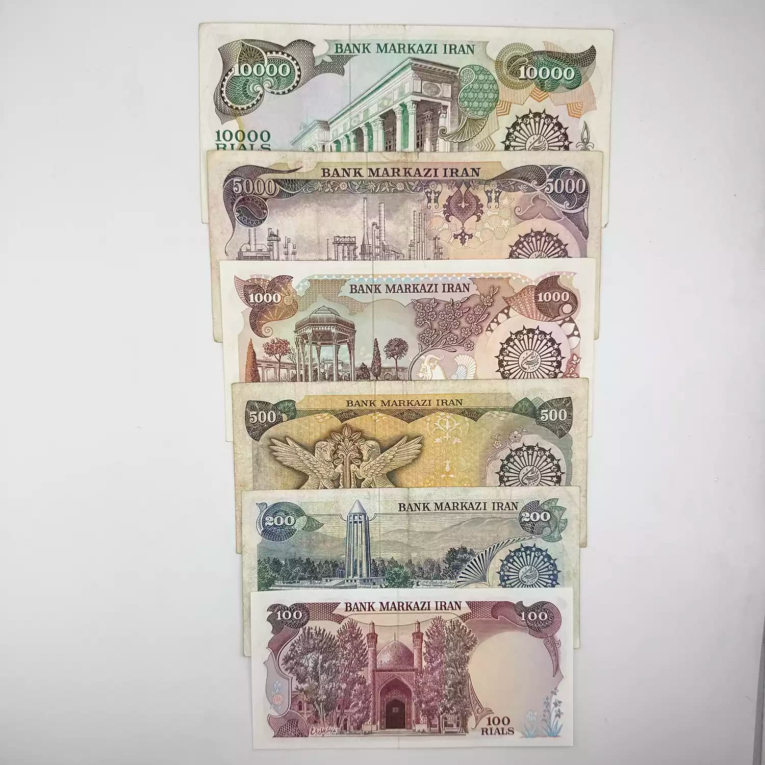 ست اسکناس بارگاهی سری چهارم – 6 عددی – 45/187359 — تصویر ۲