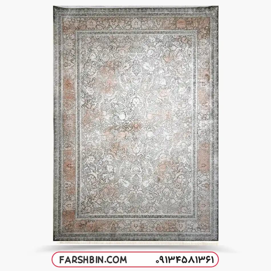 فرش وینتیج مسی افشان وینتیج 1200 شانه کد 1716me