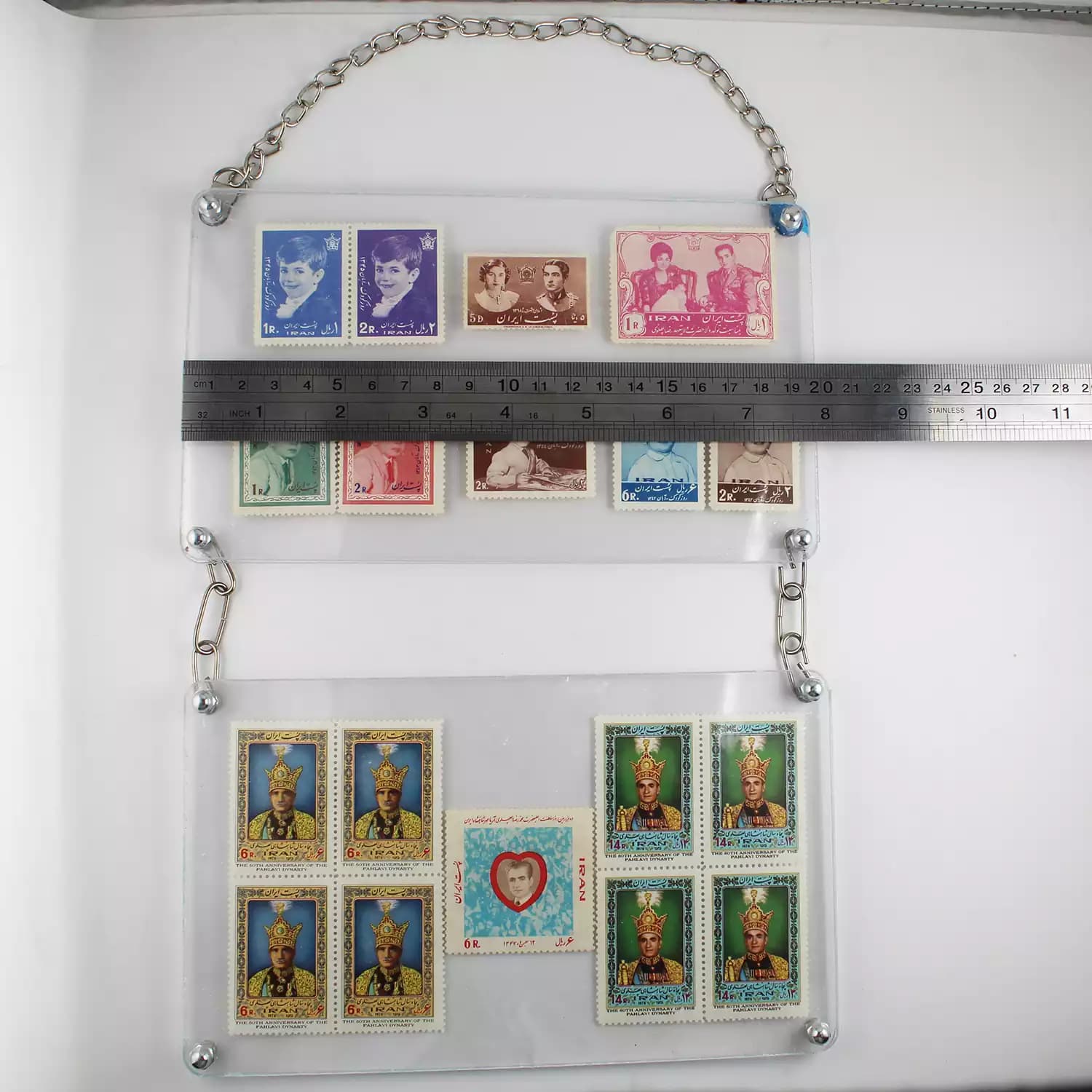 تابلو تمبر کلکسیونی محمدرضا شاه پهلوی – Brd-1004 — تصویر ۲