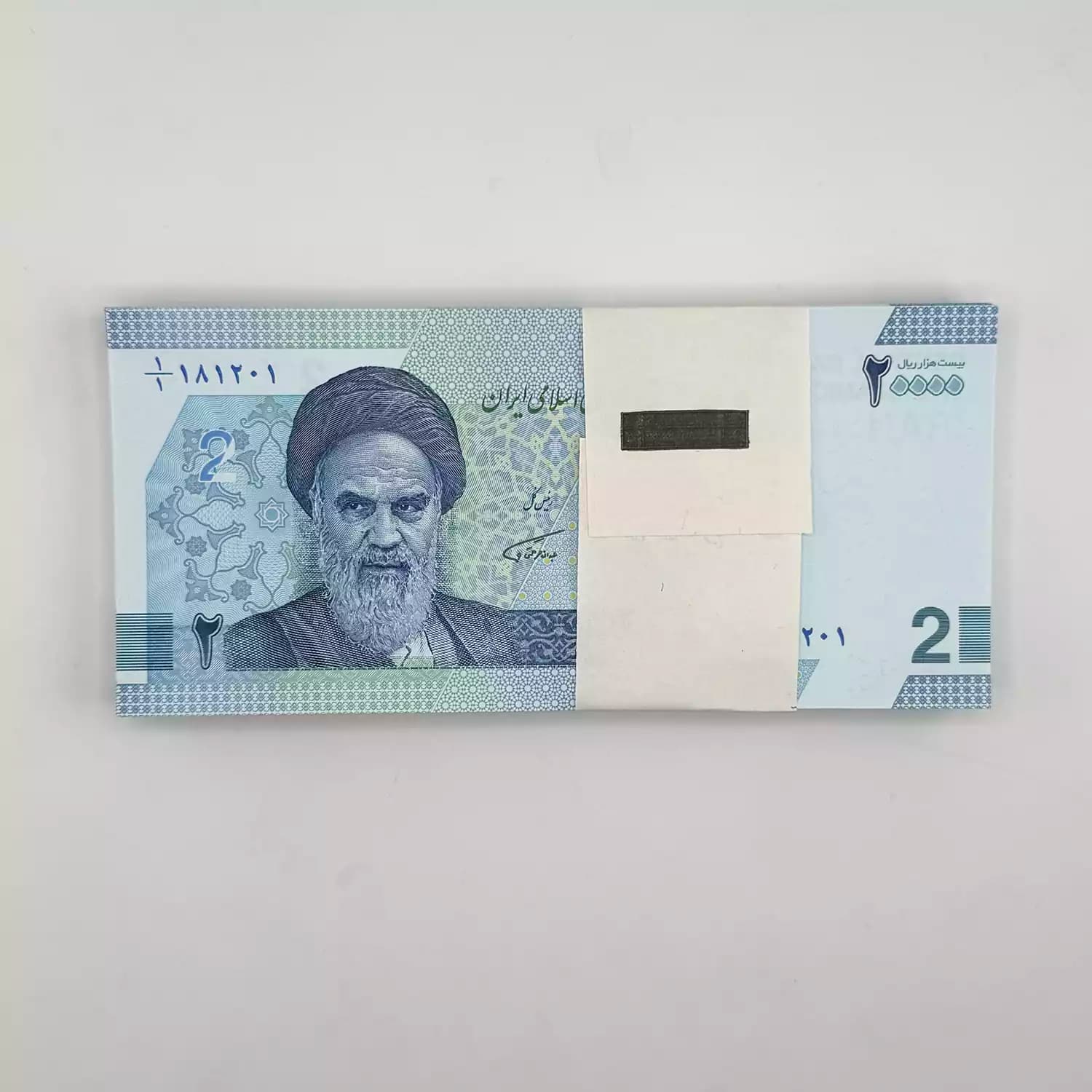 اسکناس بسته 2000 تومانی جمهوری – کسر یک یکم – 181201