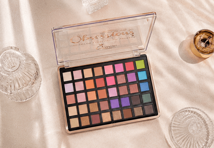 پالت سایه چشم 40 رنگ برند MINI QUEEN مدل 1166 — تصویر ۲