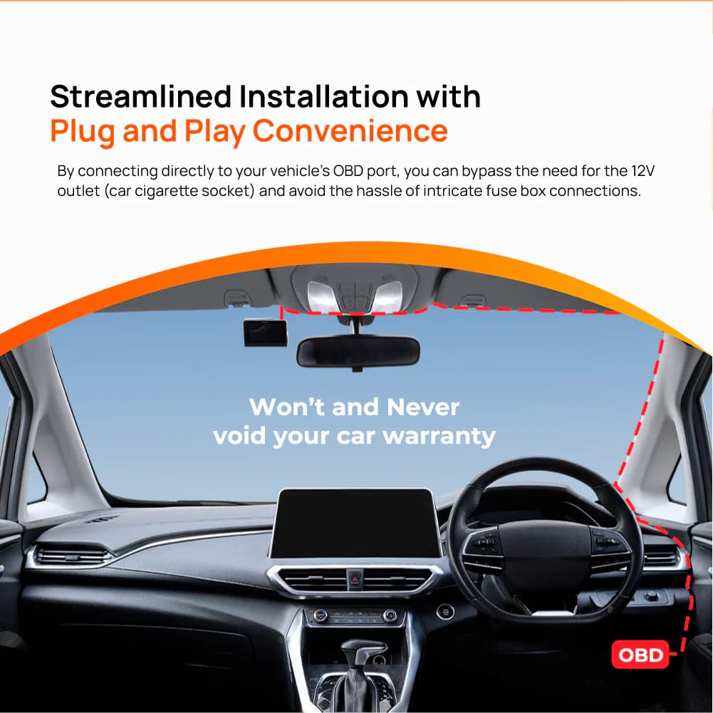 کیت سخت افزاری دوربین خودرو 70mai OBD-II Hardwire Kit نسخه Type C — تصویر ۹