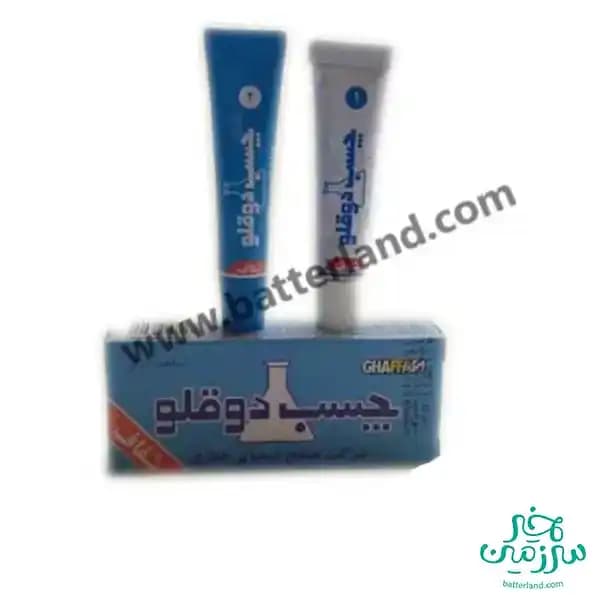 چسب دوقلو غفاری بی رنگ