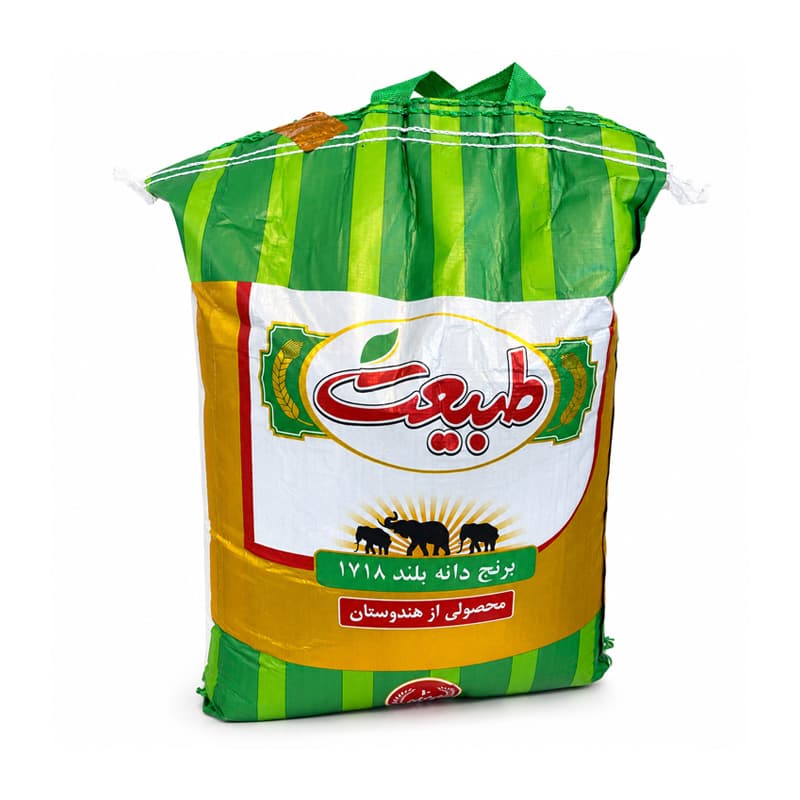 برنج دانه بلند 1718 طبیعت 10 کیلوگرم — تصویر ۲