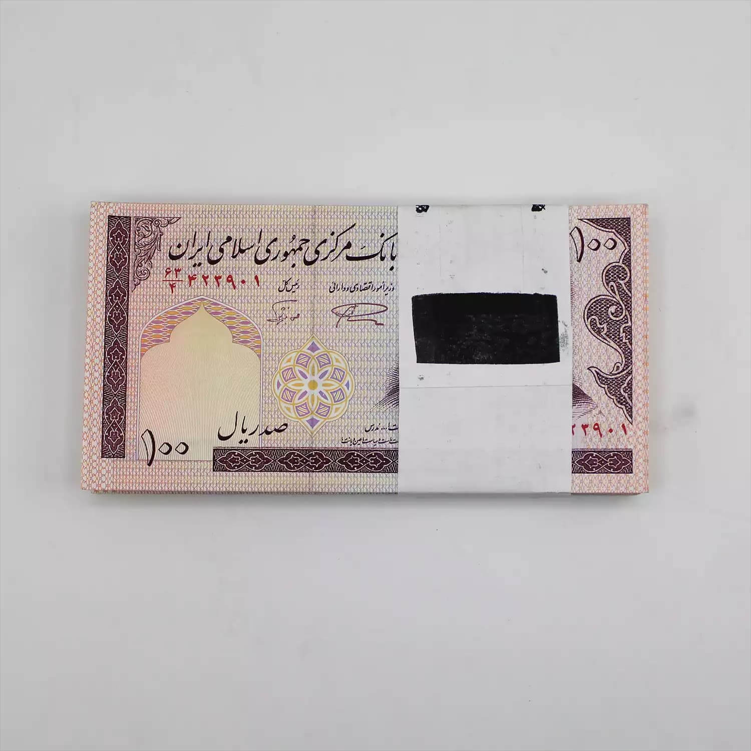 اسکناس 10 تومانی مدرس نمازی نوربخش – فیلیگران امام شماره ریز -423901