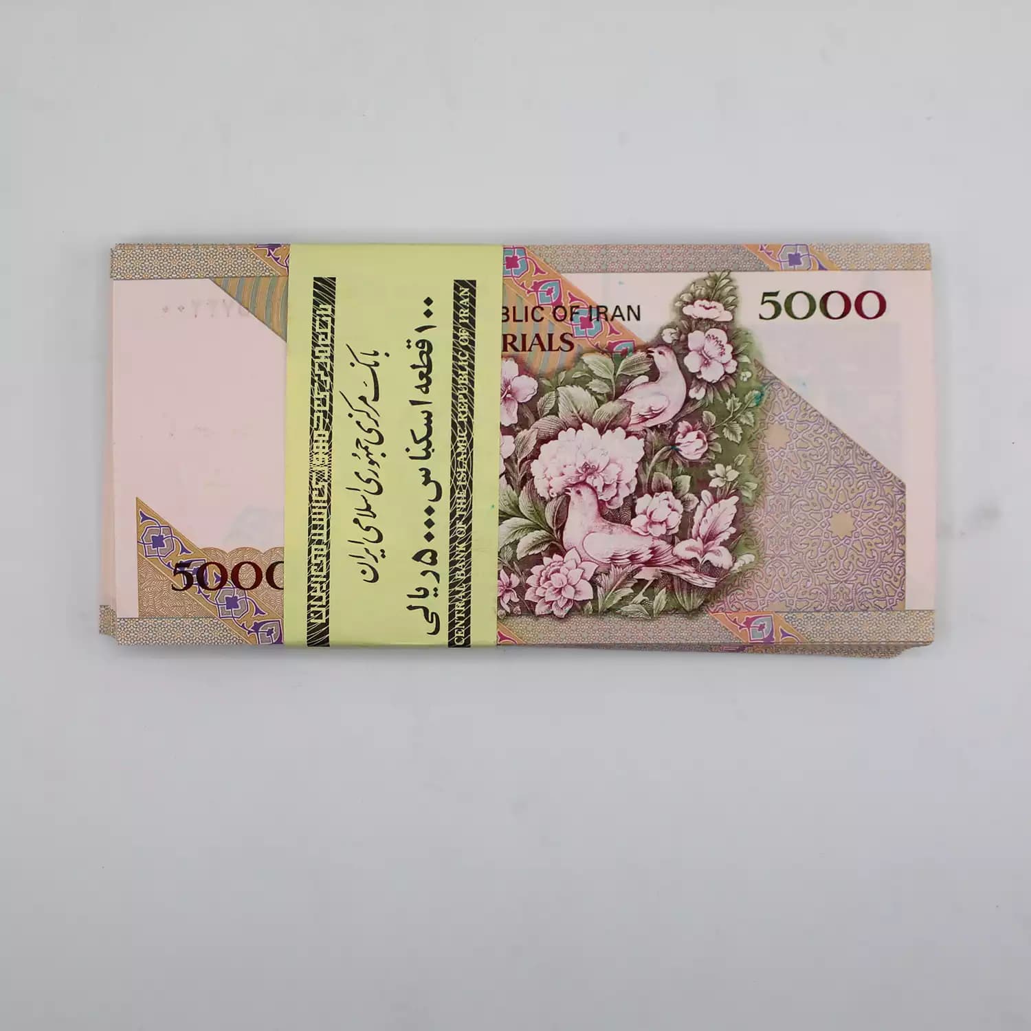 بسته اسکناس 500 تومانی گل و بلبل فیلیگران امام – مظاهری شیبانی – 574101 — تصویر ۲