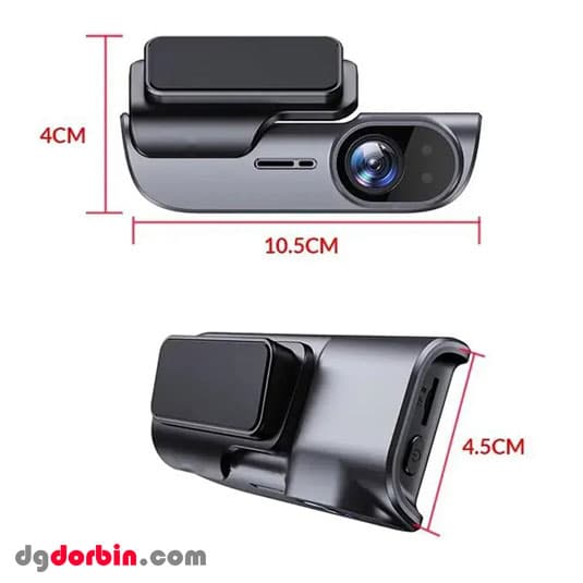 دوربین ثبت وقایع خودرو WiFi تک لنز 4K مدل K302s — تصویر ۵