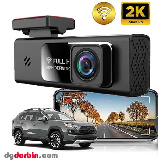 دوربین ثبت وقایع خودرو وای فای دار 2K مدل X14