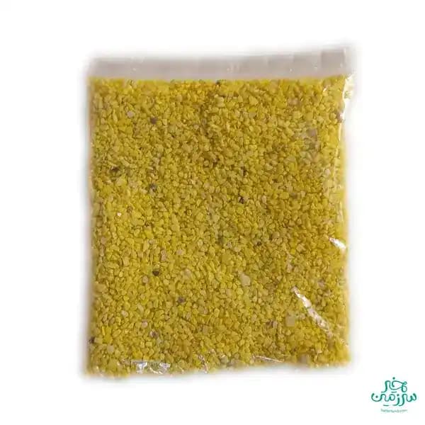 سنگ رنگی زرد