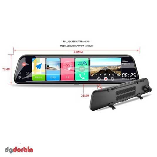 دوربین آینه سیم کارت خور اندروید Z68 — تصویر ۲