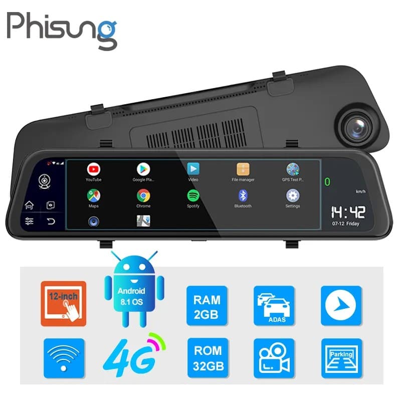 دوربین آینه سیم کارت خور اندروید Z68 — تصویر ۱۰