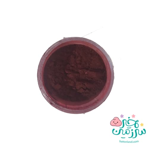 رنگ پودری قهوه ای قالی