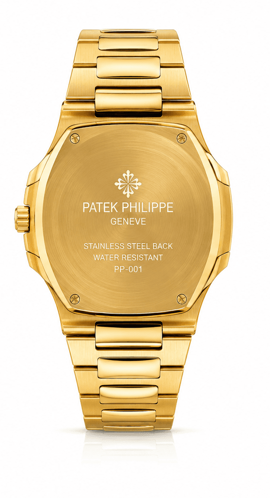 ساعت مچی مردانه Patek Philippe طلایی — تصویر ۲