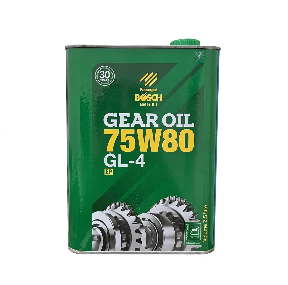 روغن گیربکس بوش مدل 75w80 GL-4 حجم 2.5 لیتر — تصویر ۲