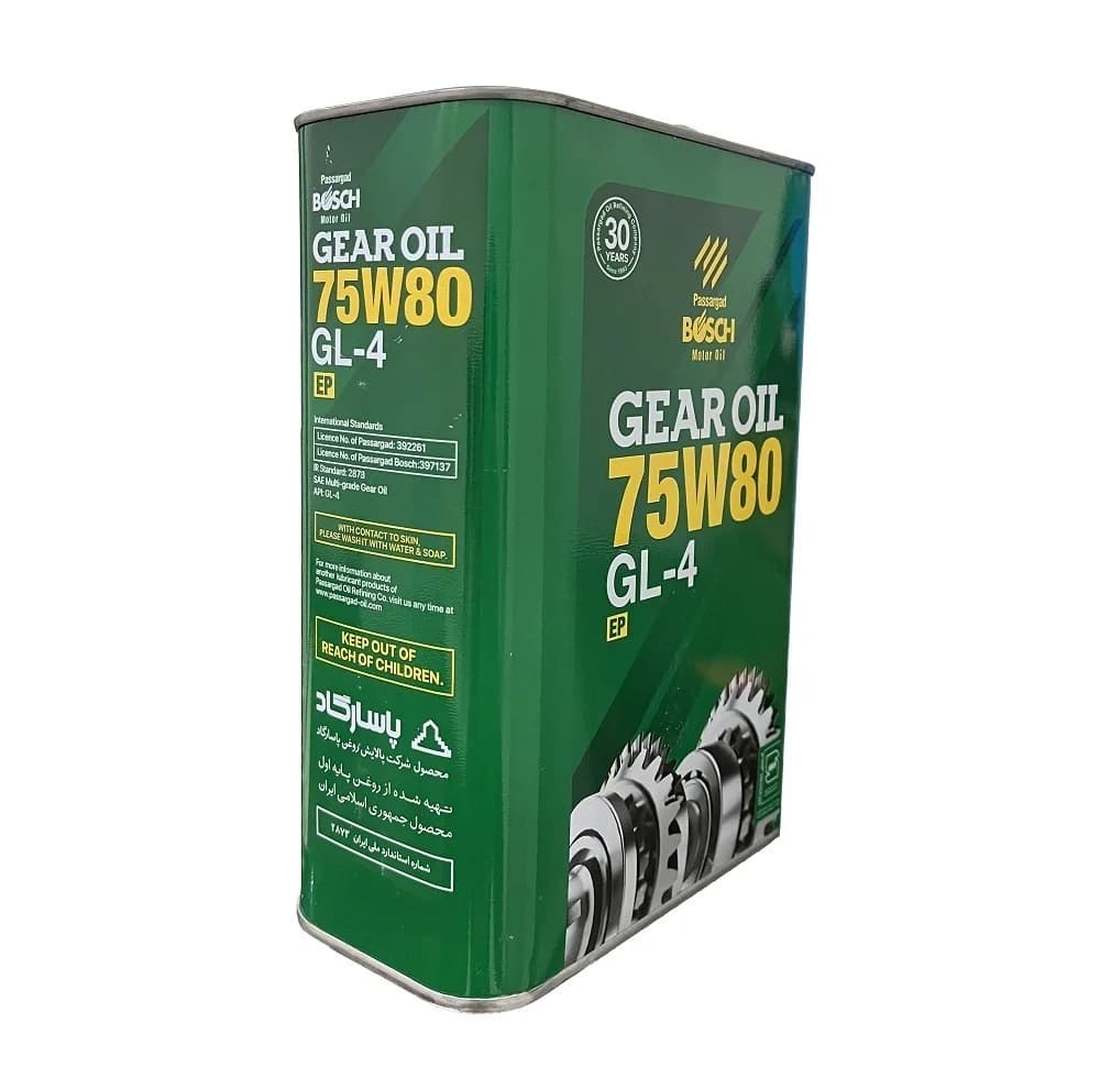 روغن گیربکس بوش مدل 75w80 GL-4 حجم 2.5 لیتر — تصویر ۳