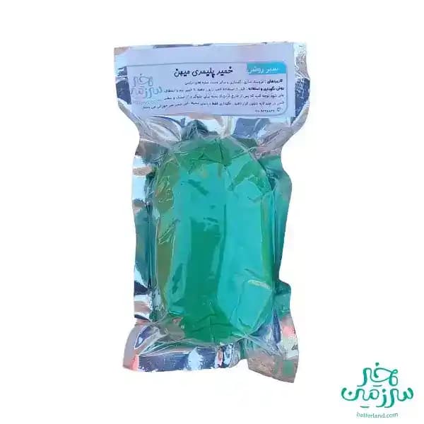 خمیر پلیمری میهن سبز روشن کد332