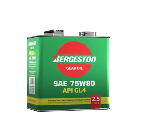 روغن گیربکس دنده دستی برجستون مدل 75W80 GL4 حجم 2.5 لیتر